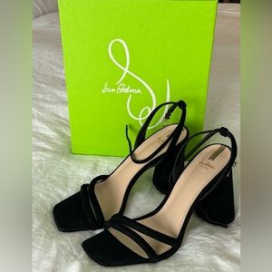 Sam Edelman Black Heeled Sandals Women’s Size 10